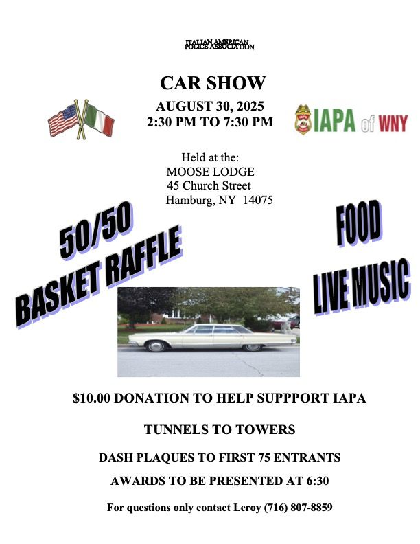 IAPA WNY Annual Car Show
